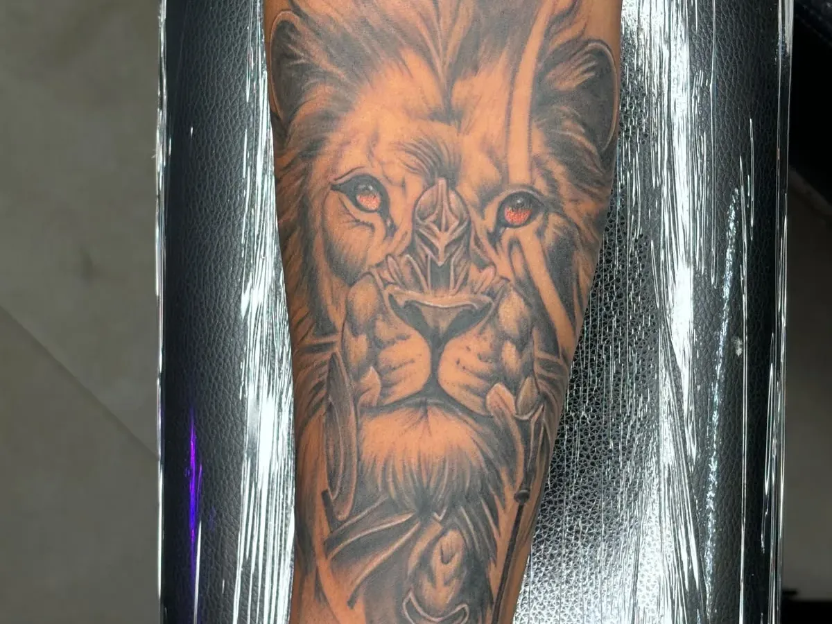 Freedom Tattoo Studio Artist crafting bespoke tattoo artwork